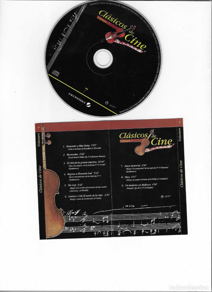 CDs de m&uacute;sica: CLASICOS DE CINE. VOLUMEN 7 - Foto 1