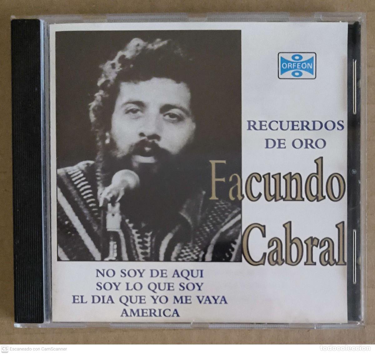 CDs de m&uacute;sica: FACUNDO CABRAL (RECUERDOS DE ORO) CD - Foto 1