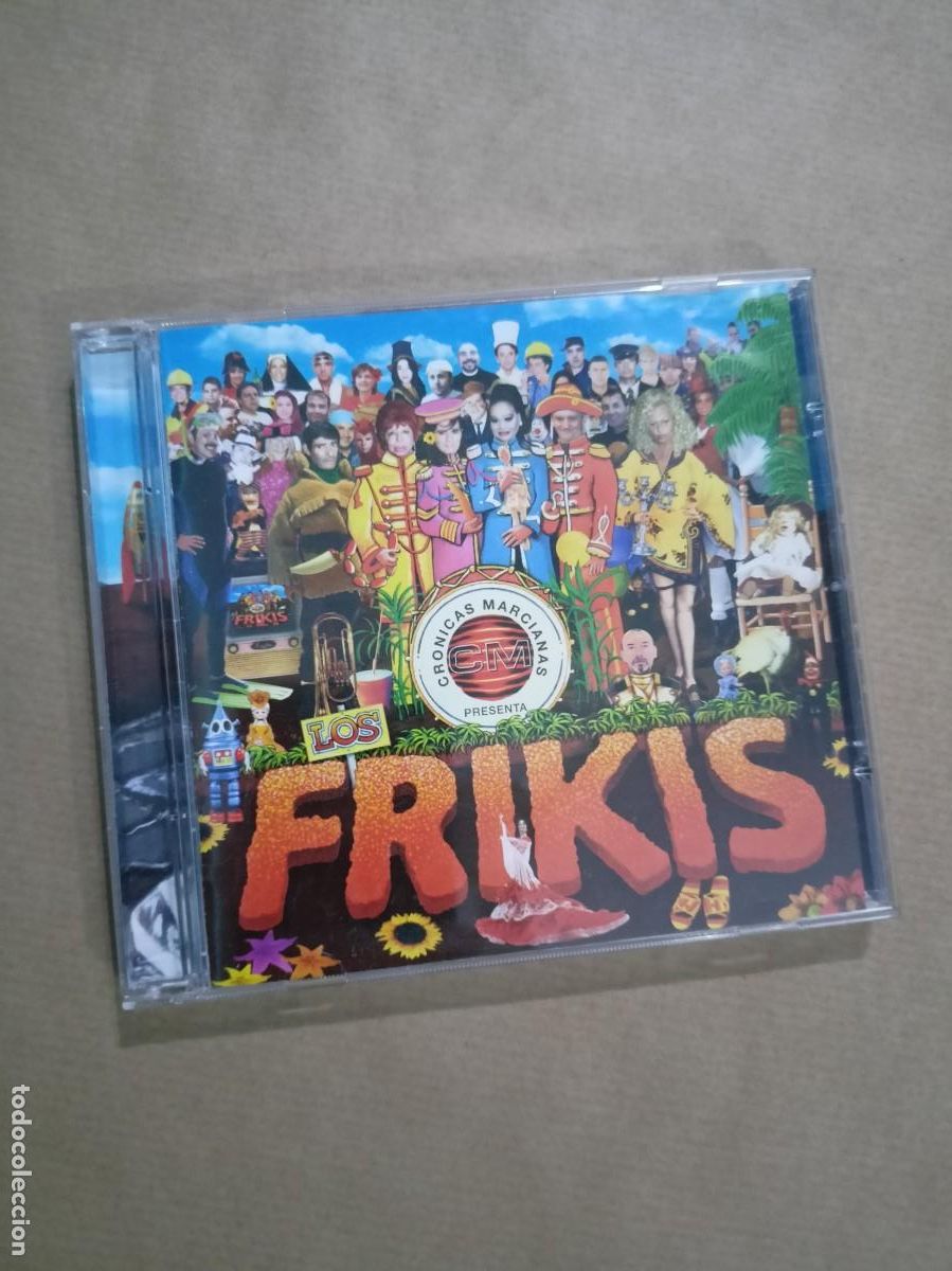 CDs de m&uacute;sica: LOS FRIKIS de Cr&oacute;nicas Marcianas - Poz&iacute; Carmen Mairena Bruja Lola Pantoja Puerto Rico..