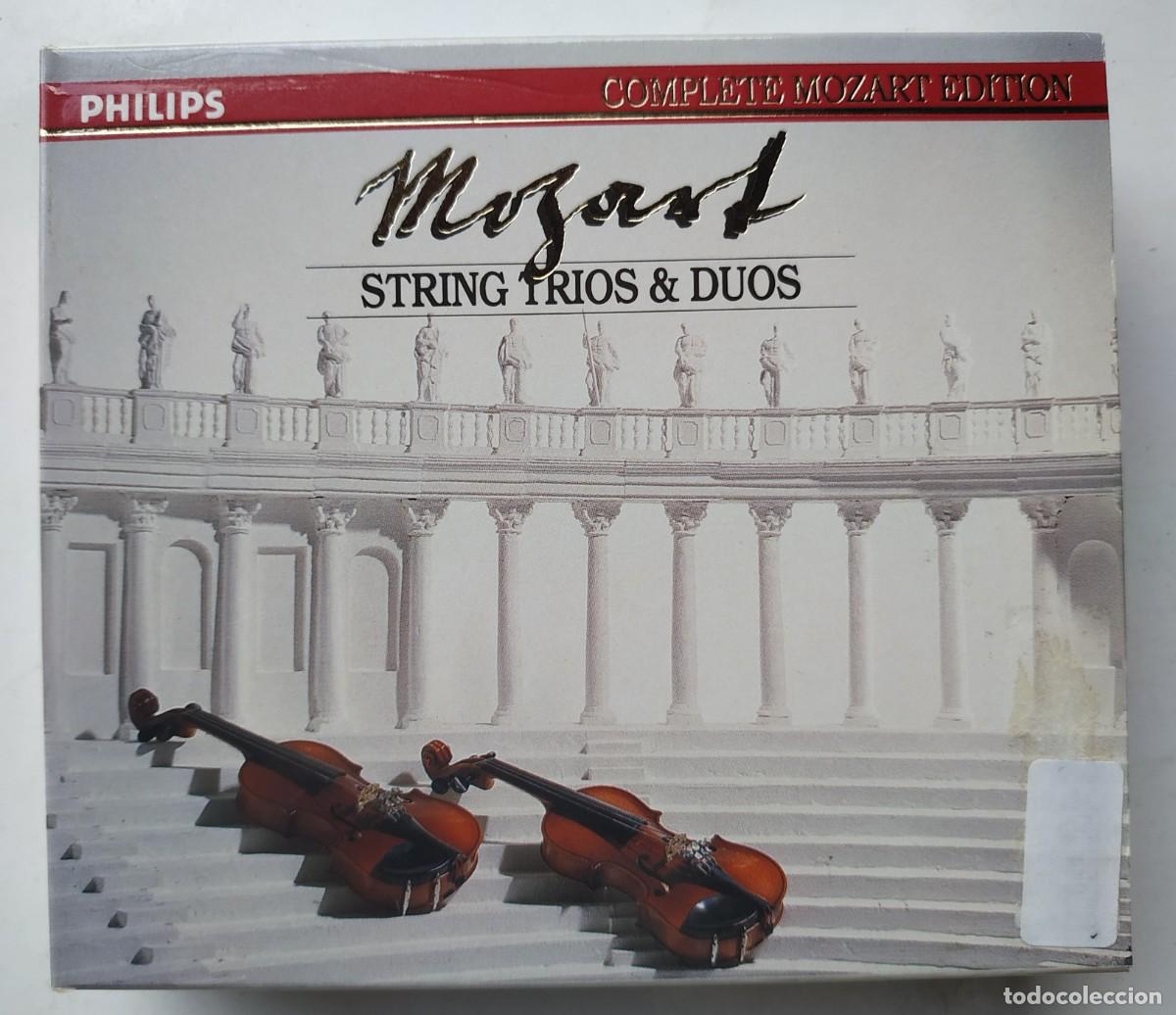 CDs de m&uacute;sica: CD COMPLETE MOZART EDITION STRING TRIOS & DUOS - Foto 1