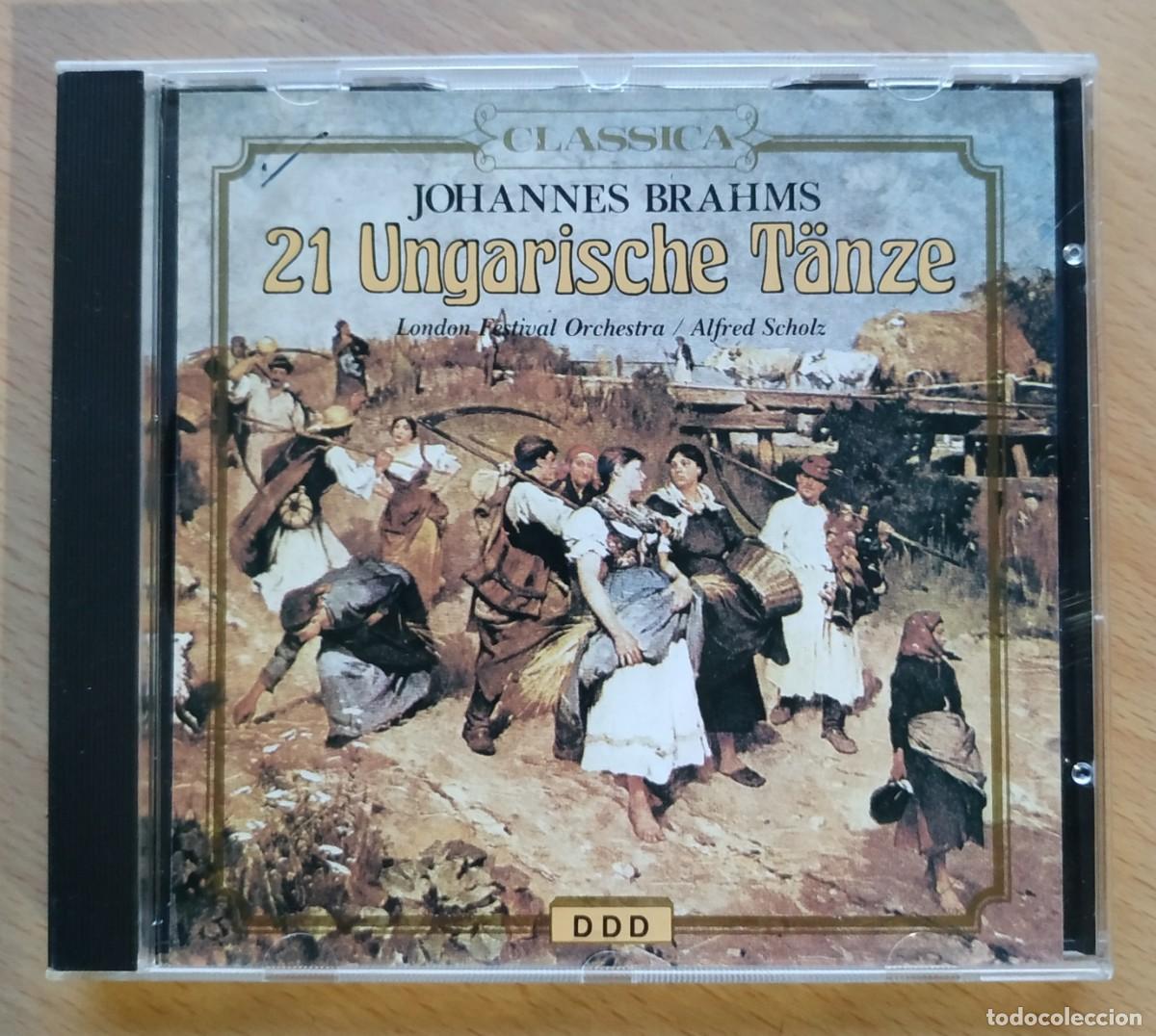 CDs de m&uacute;sica: CD BRAHMS 21 UNGARISCHE TANZE - Foto 1