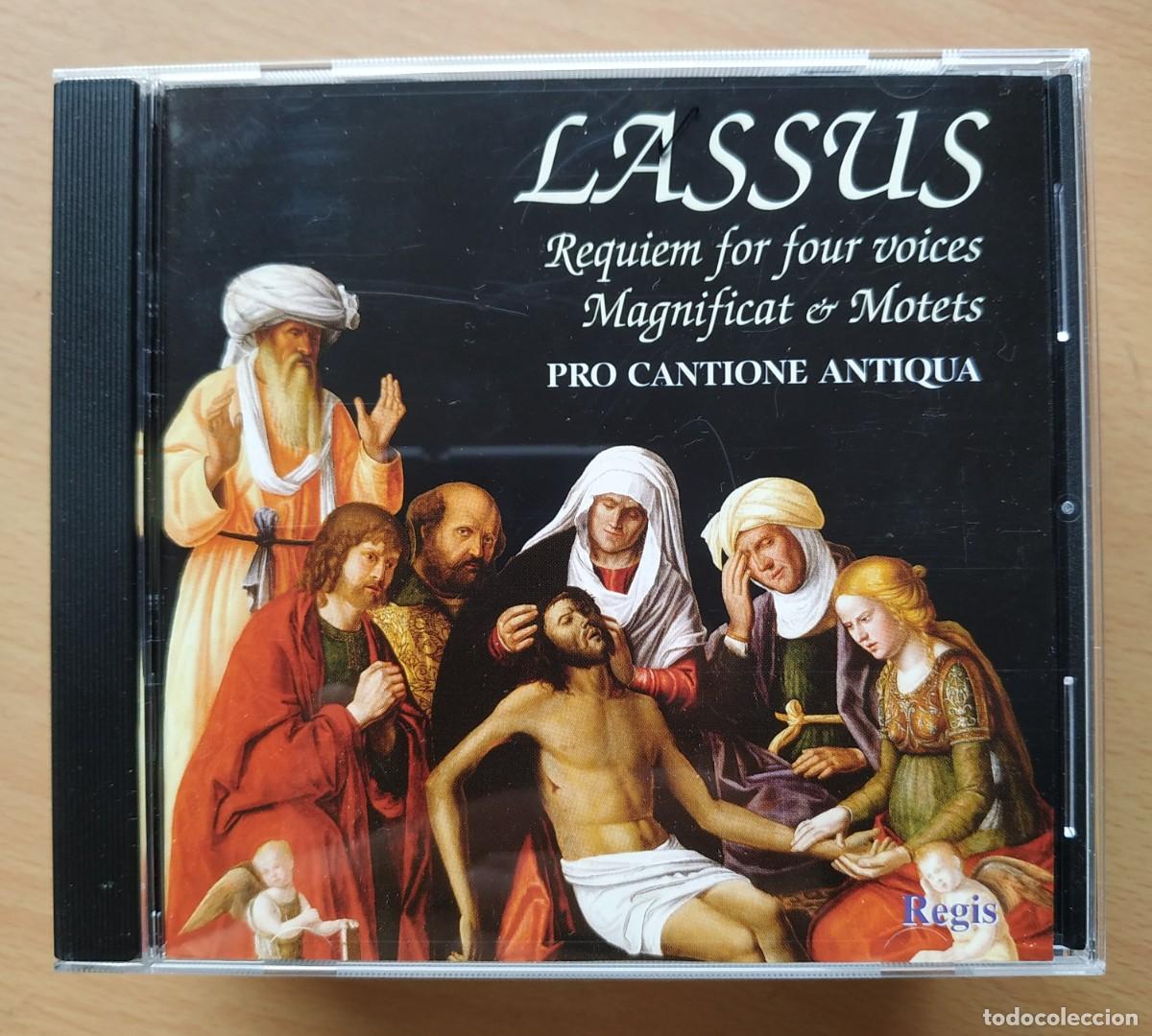 CDs de m&uacute;sica: CD LASSUS REQUIEM FOR FOUR VOICES - Foto 1