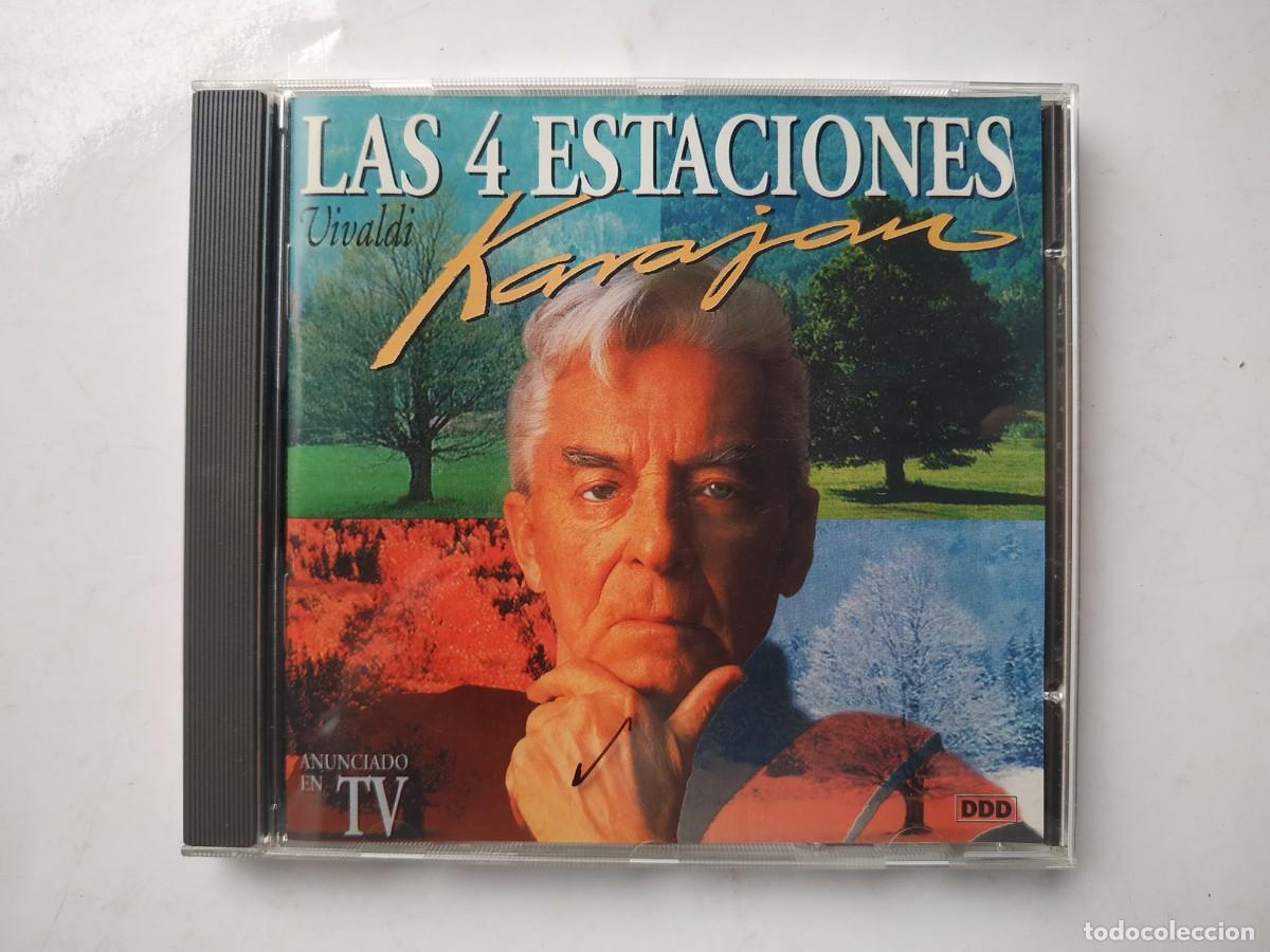 CDs de m&uacute;sica: CD KARAJAN &rdquo;VIVALDI LAS 4 ESTACIONES&rdquo; - Foto 1