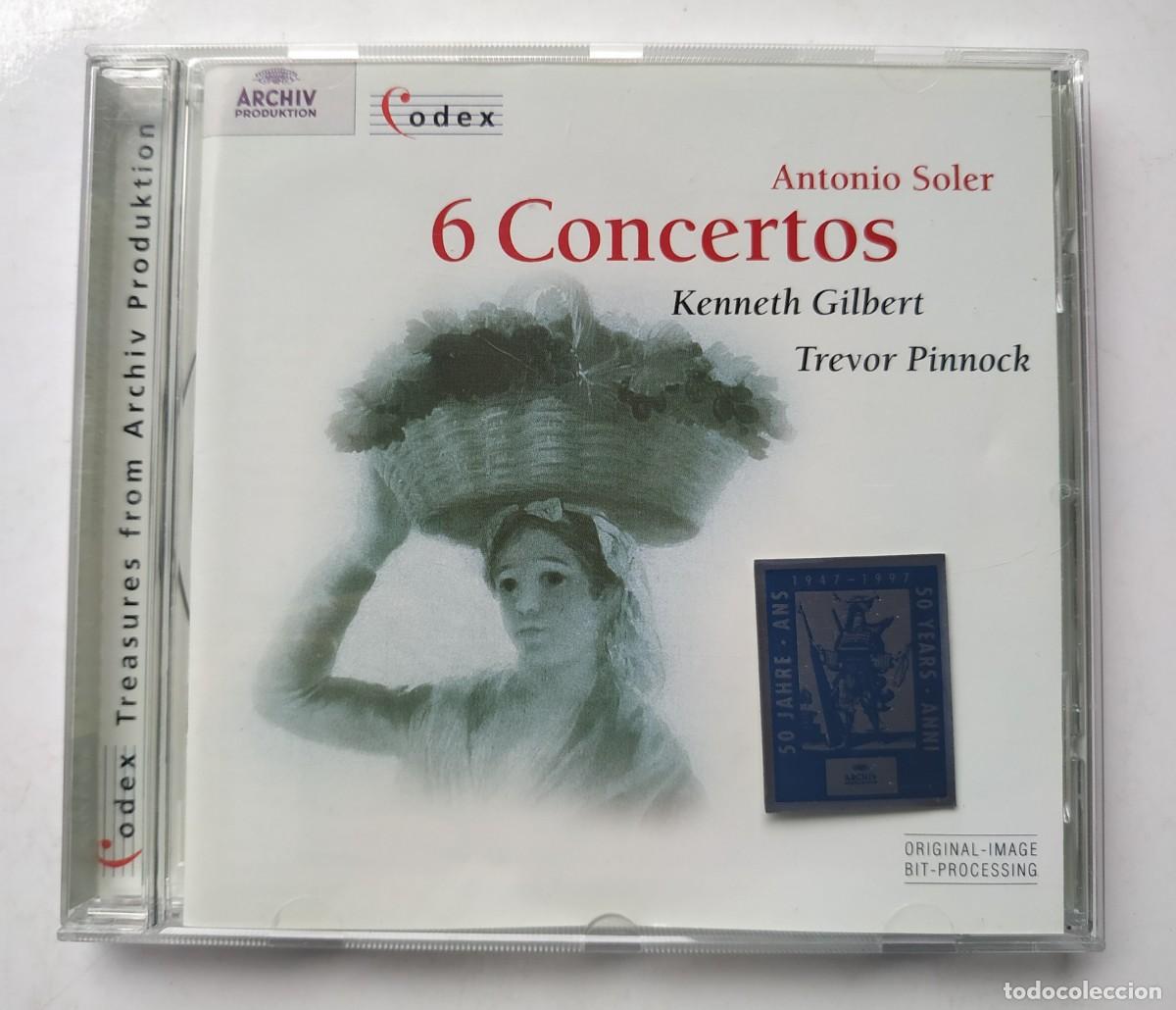 CDs de m&uacute;sica: CD ANTONIO SOLER 6 CONCERTOS - Foto 1