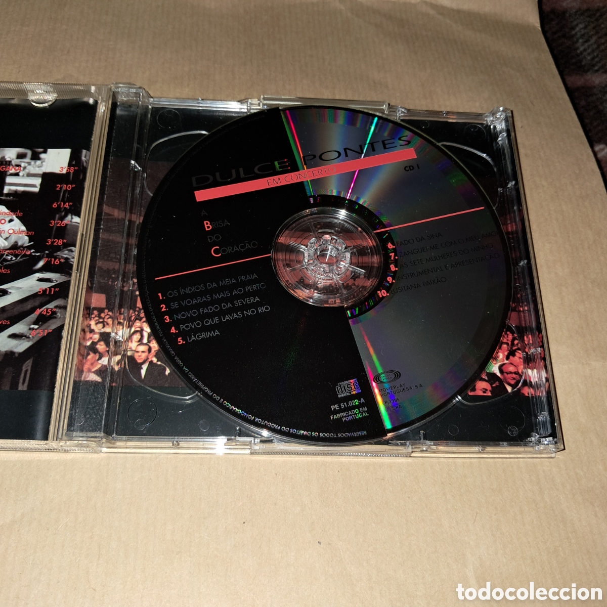 CDs de m&uacute;sica: Dulce Pontes, A brisa do Coracao, 2 Compact disc - Foto 2