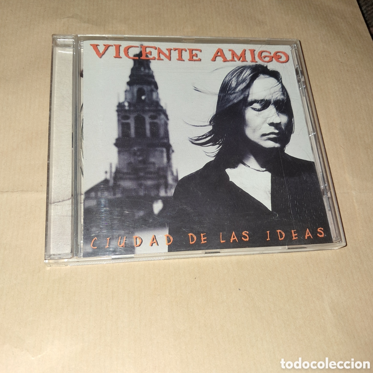 CDs de m&uacute;sica: Vicente Amigo, Ciudad de las ideas, Compact disc - Foto 1