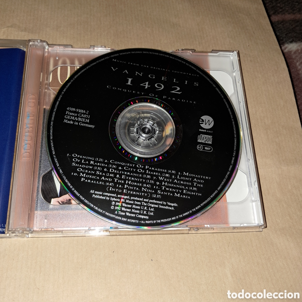 CDs de m&uacute;sica: Vangelis 1492 , Compact disc - Foto 2
