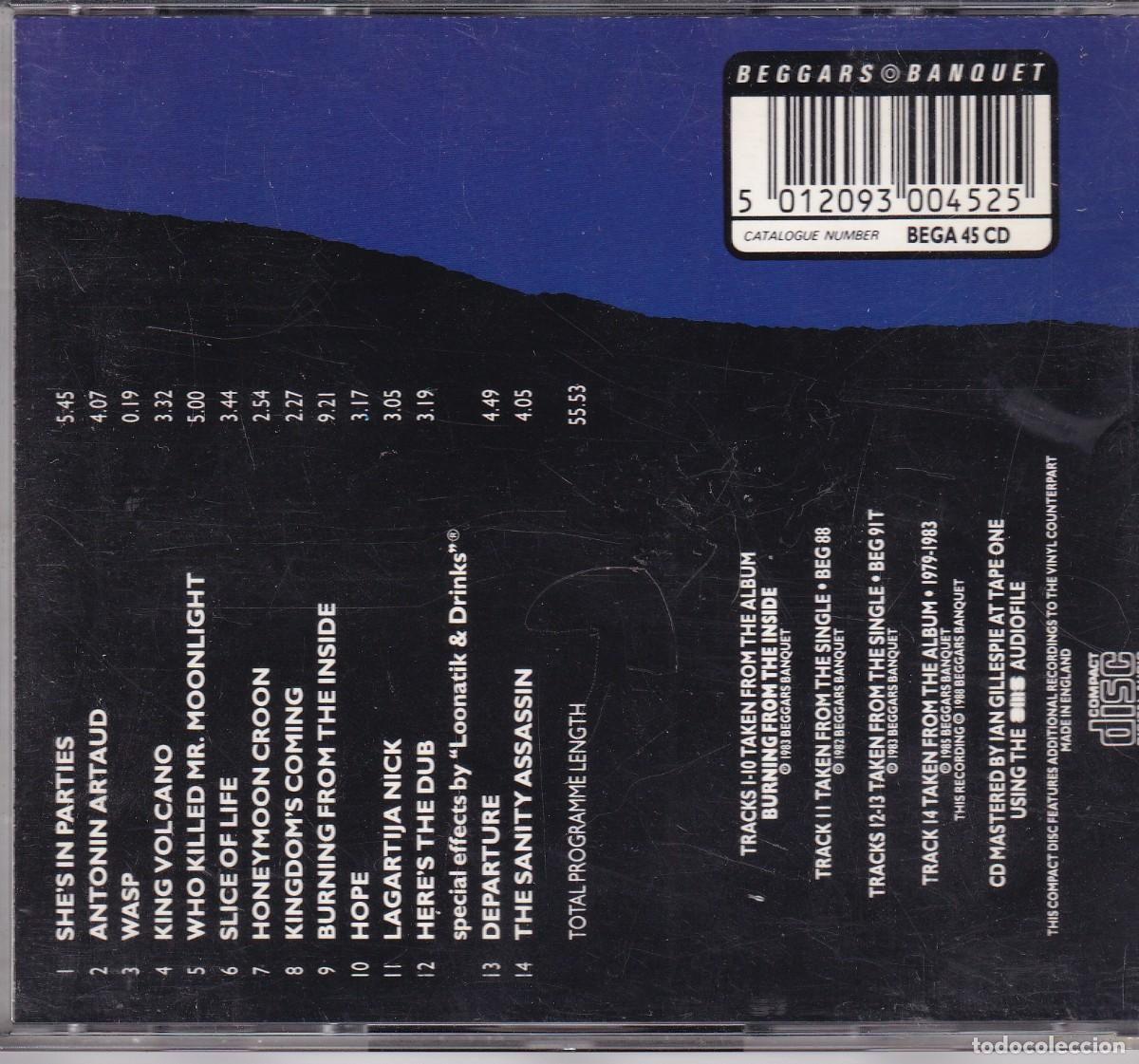 CDs de m&uacute;sica: Bauhaus - Burning from Inside - Foto 2