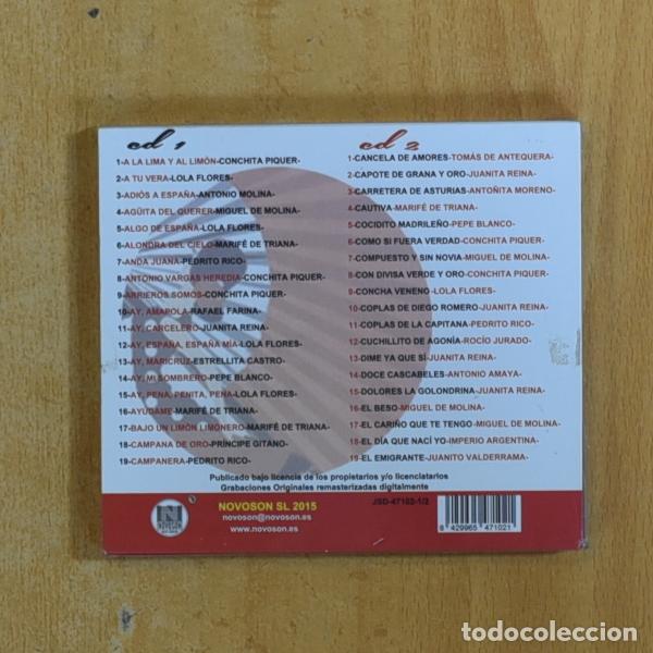 CDs de m&uacute;sica: VARIOS - HISTORIA DE LA COPLA DE LA A A LA Z - CD - Foto 2