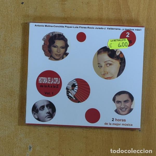 CDs de m&uacute;sica: VARIOS - HISTORIA DE LA COPLA DE LA A A LA Z - CD - Foto 1