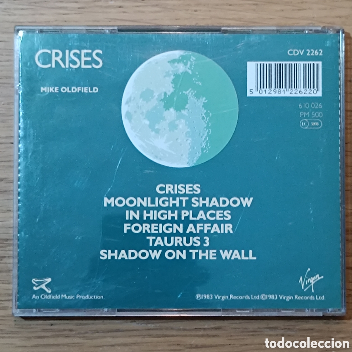 CDs de m&uacute;sica: Mike Oldfield CD Crises - Foto 2
