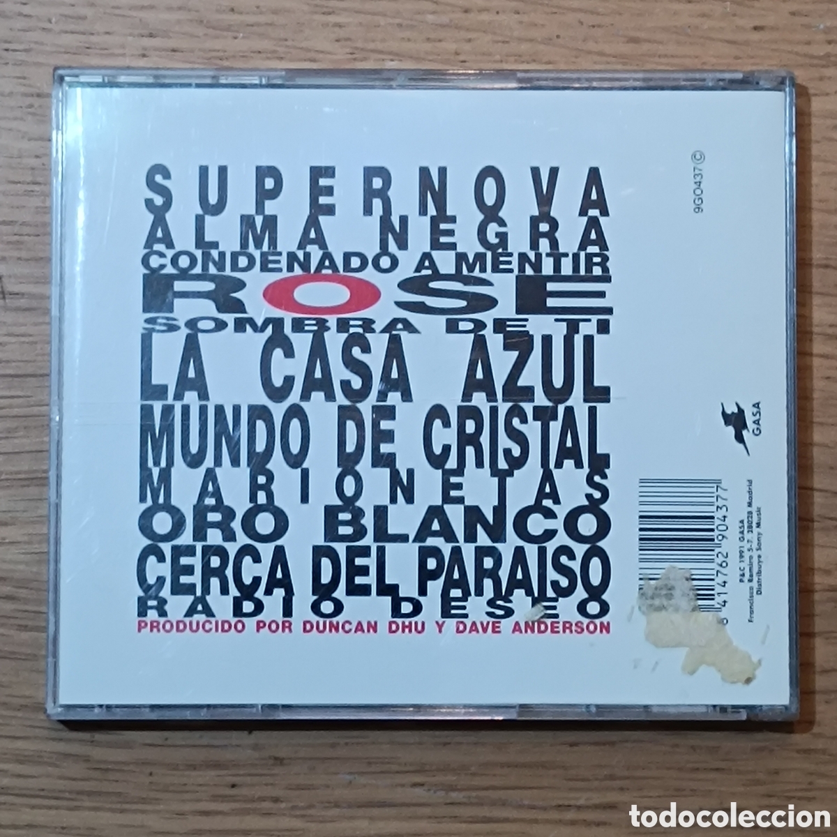 CDs de m&uacute;sica: Duncan Dhu CD Super Nova - Foto 2