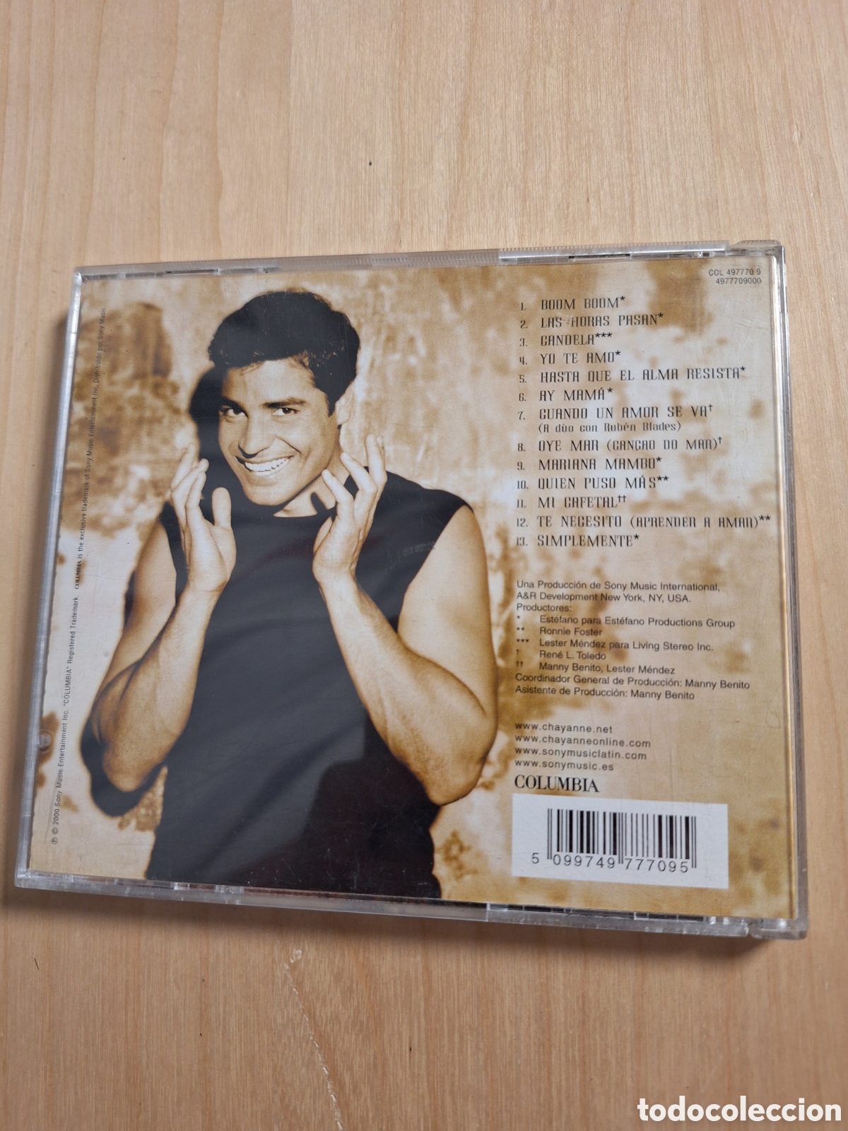 CDs de m&uacute;sica: SCD154 chayanne simplemente CD DE MUSICA - Foto 2