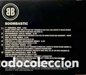 CDs de m&uacute;sica: Shaggy - Boombastic (Remix Versions) (CD, Maxi) - Foto 4