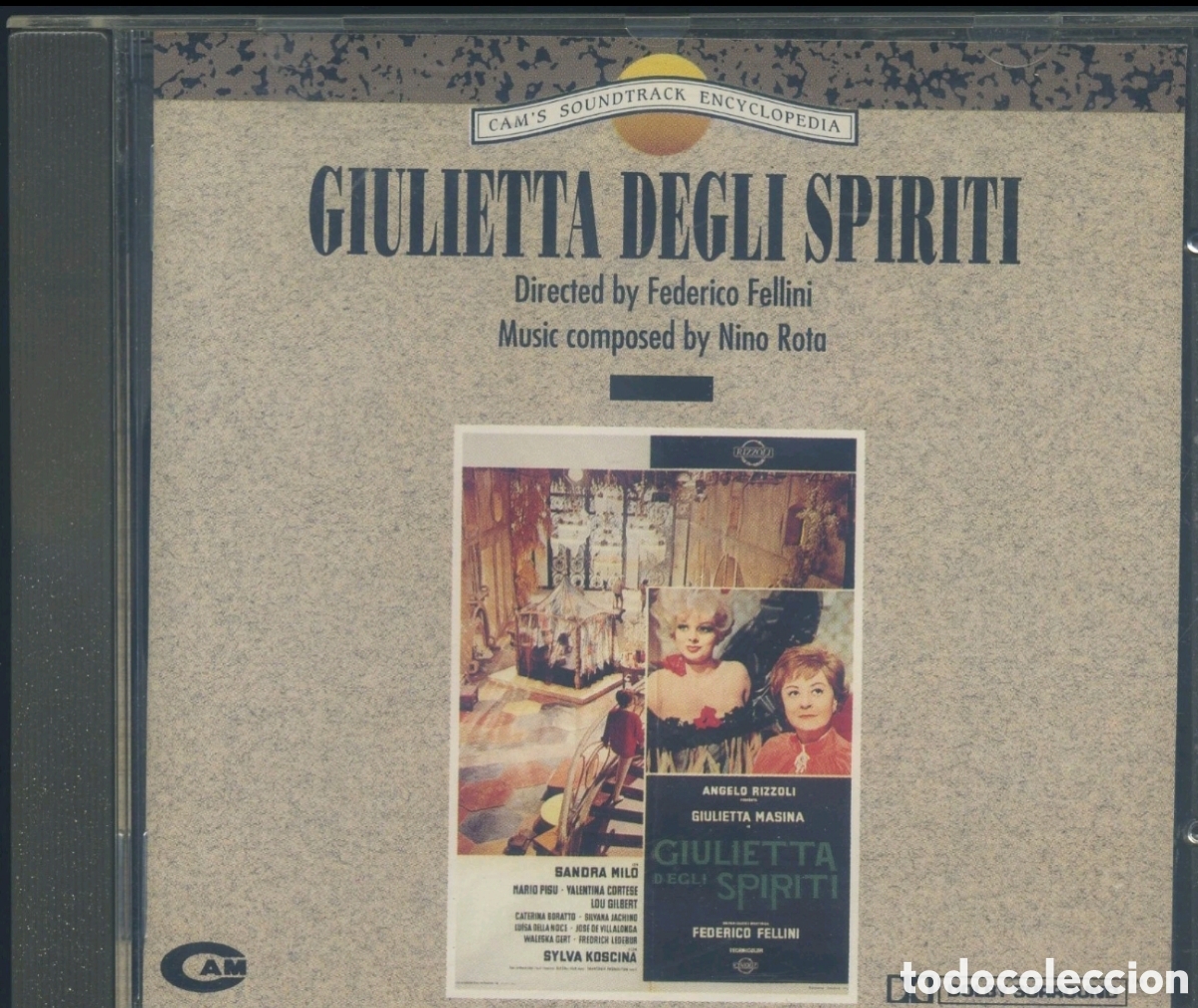 CDs de m&uacute;sica: Giulietta de los esp&iacute;ritus, Nino Rota - Foto 1