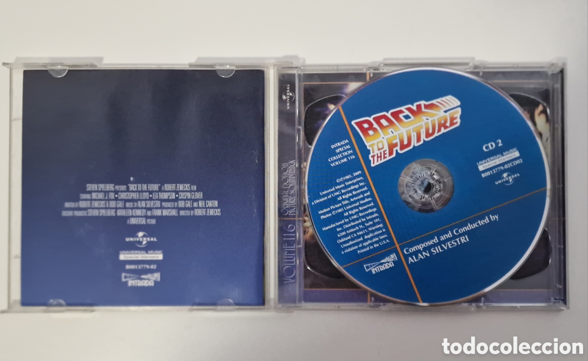 CDs de m&uacute;sica: BSO Back to the Future Intrada Special Collection - Foto 4