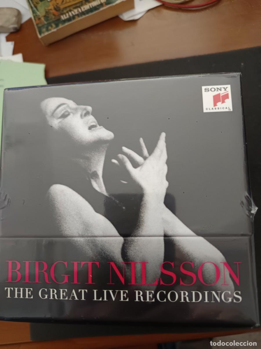 CDs de m&uacute;sica: CD BOX/CAJA. 31 CDS. BIRGIT NILSSON. THE GREAT LIVE RECORDINGS. SONY CLASSICAL - Foto 1