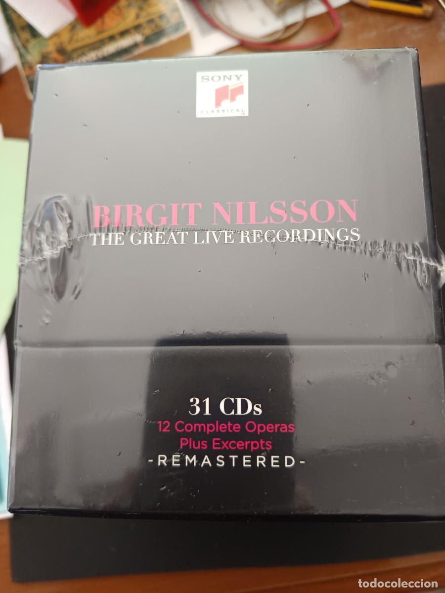 CDs de m&uacute;sica: CD BOX/CAJA. 31 CDS. BIRGIT NILSSON. THE GREAT LIVE RECORDINGS. SONY CLASSICAL - Foto 3