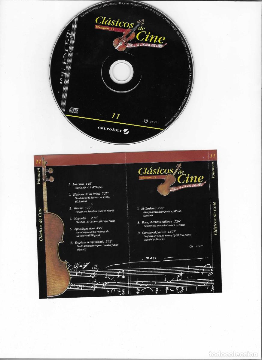 CDs de m&uacute;sica: CLASICOS DE CINE. VOLUMEN 11 - Foto 1