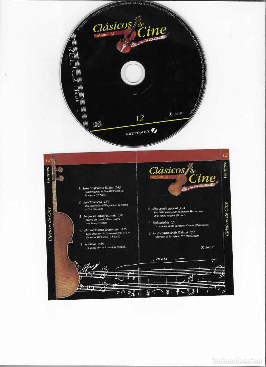 CDs de m&uacute;sica: CLASICOS DE CINE. VOLUMEN 12 - Foto 1