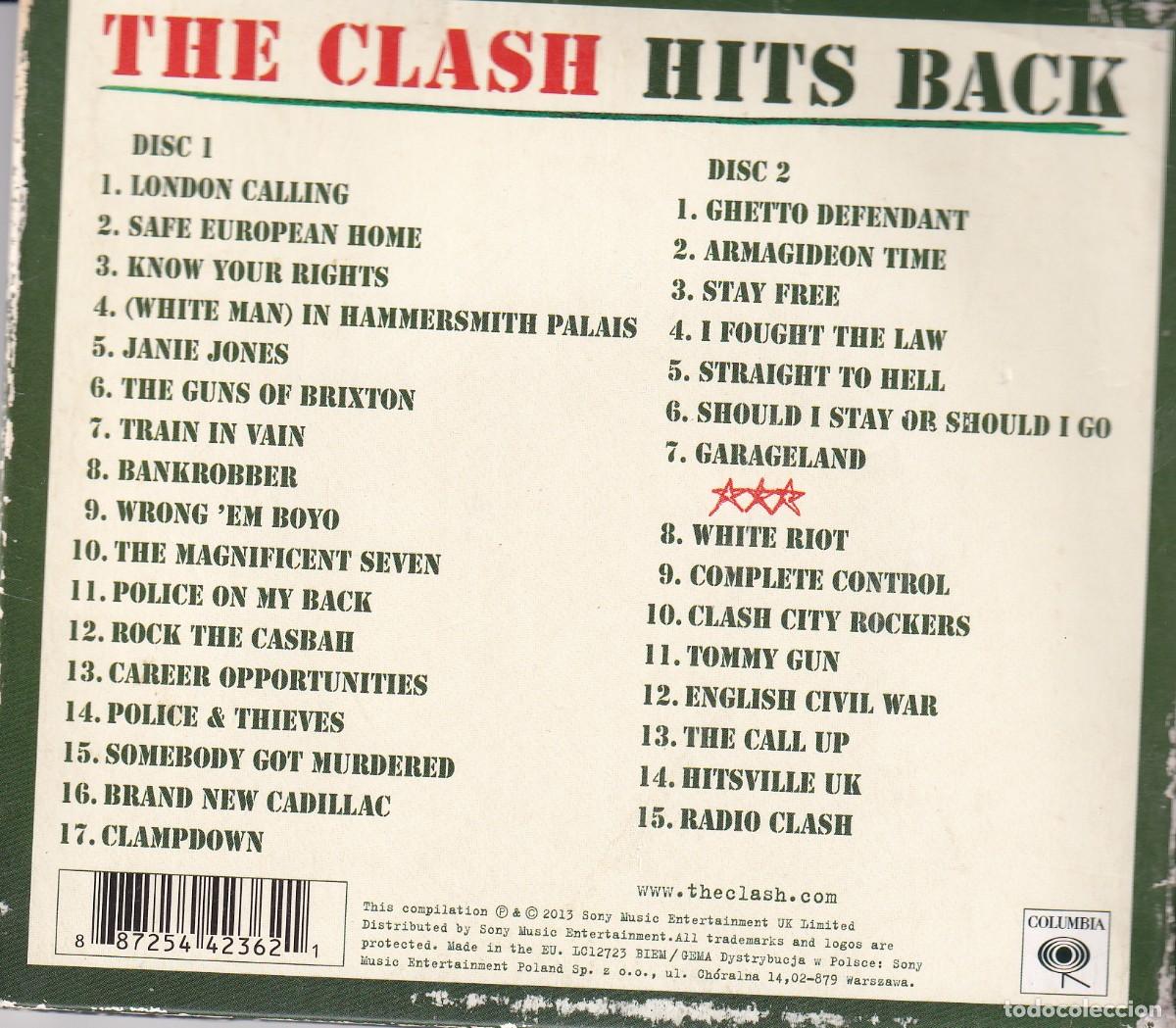CDs de m&uacute;sica: The Clash - Hits Back (2 CDs) - Foto 2