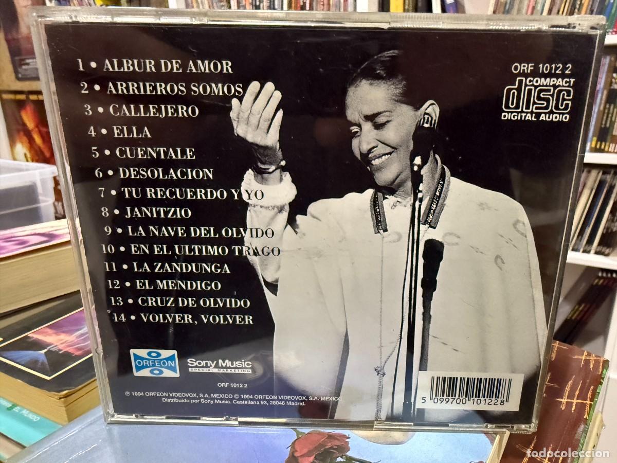 CDs de m&uacute;sica: Chavela Vargas - Volver, Volver (CD) - Foto 2