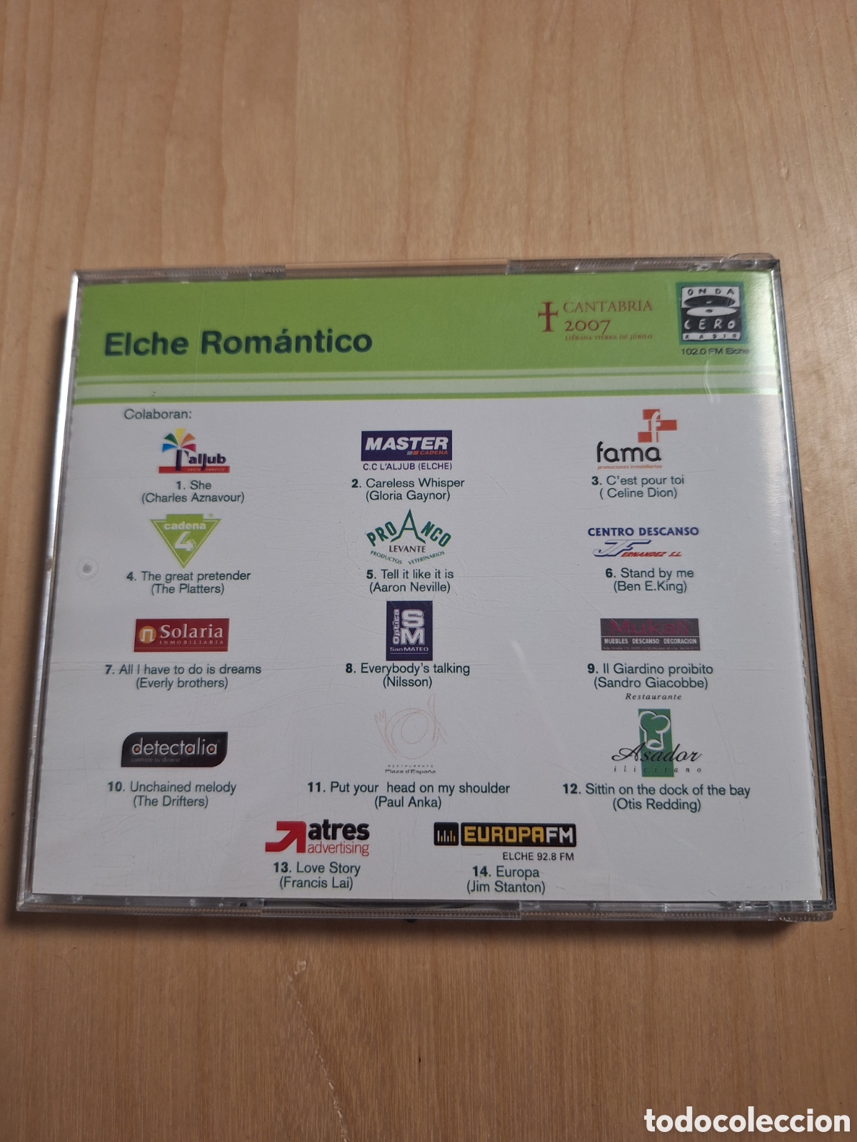 CDs de m&uacute;sica: SCD145 elche rom&aacute;ntico CD DE MUSICA - Foto 2