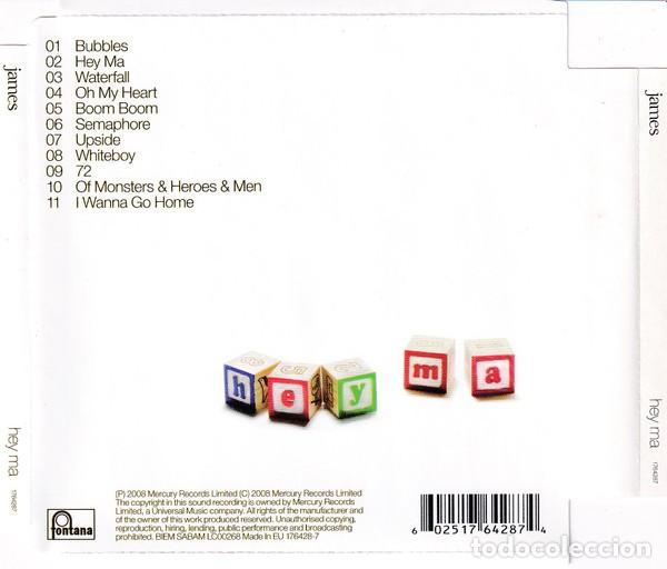 CDs de m&uacute;sica: James - Hey Ma ------------- - Foto 2