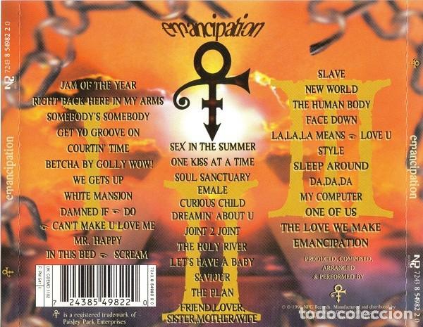 CDs de m&uacute;sica: Prince - Emancipation (3 CDs) - Foto 2