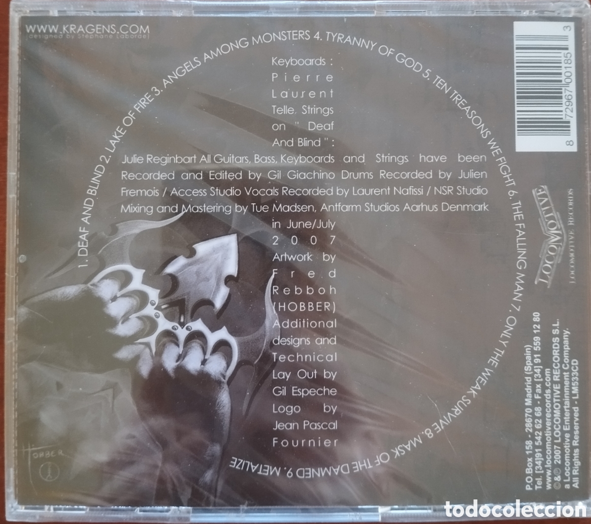 CDs de m&uacute;sica: Kragens - Infight - CD - Foto 2