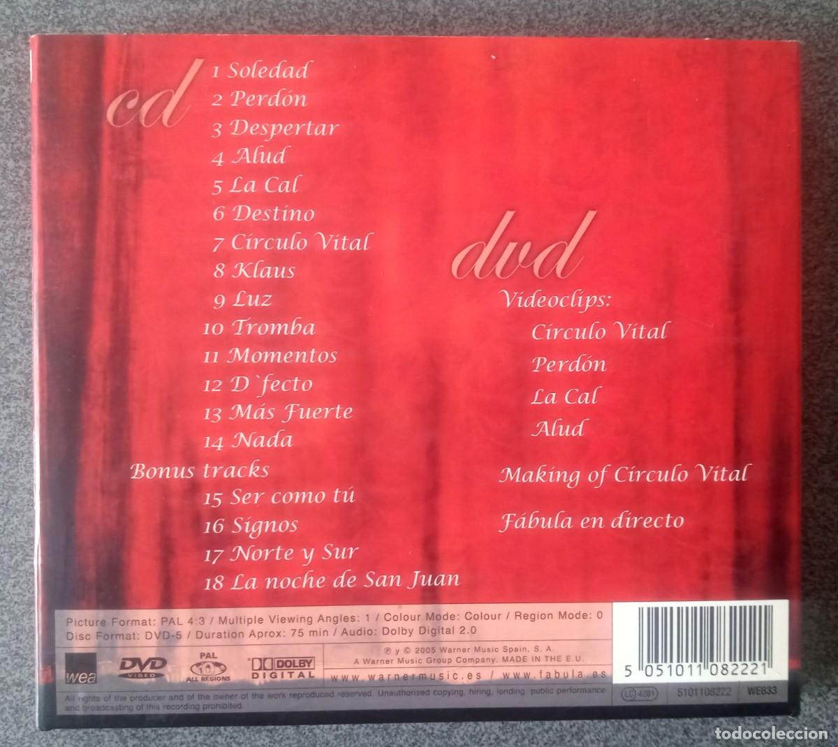 CDs de m&uacute;sica: Cd F&aacute;bula Circulo Vital - Foto 6