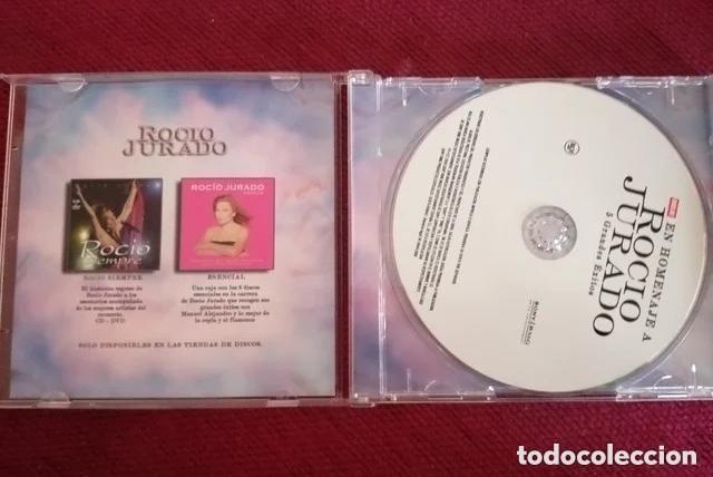 CDs de m&uacute;sica: CD HOMENAJE A ROC&Iacute;O JURADO. GRANDES &Eacute;XITOS - Foto 2