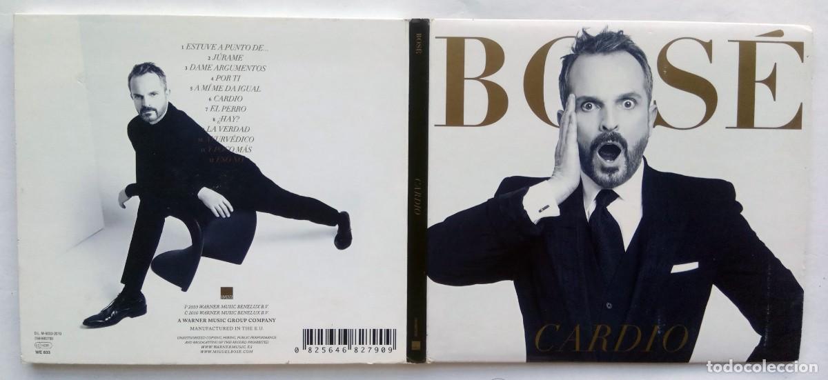 CDs de m&uacute;sica: MIGUEL BOS&Eacute;. CARDIO. CD&acute;s. - Foto 1