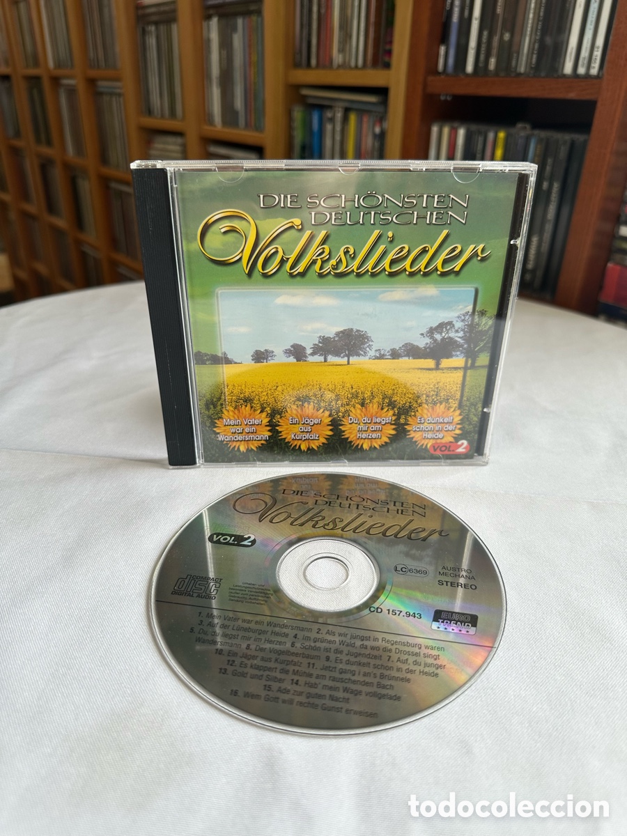 CDs de m&uacute;sica: Cd / Volkslieder MEIN VATER WAR EIN WANDERSMANN 223 - Foto 1