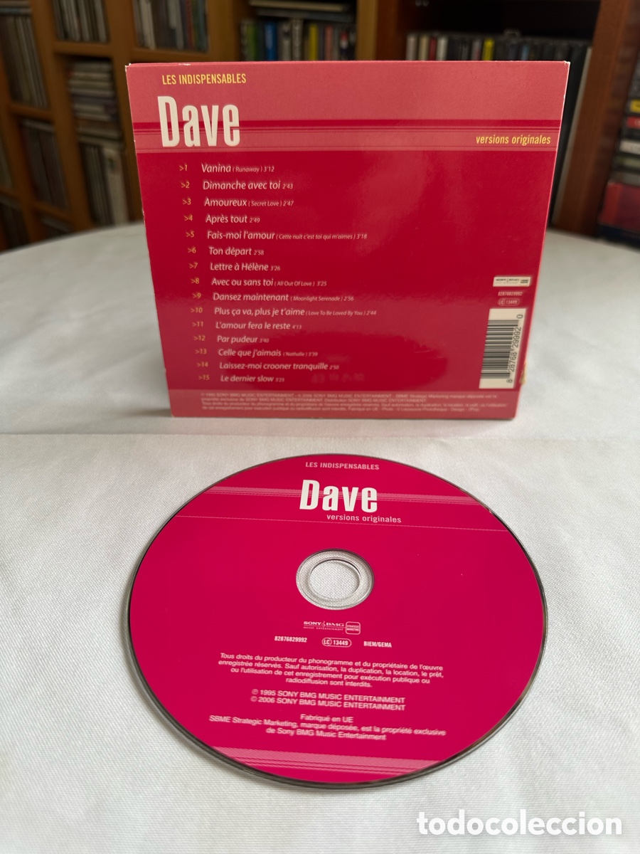 CDs de m&uacute;sica: DAVE les indispensables versions originales - Foto 2