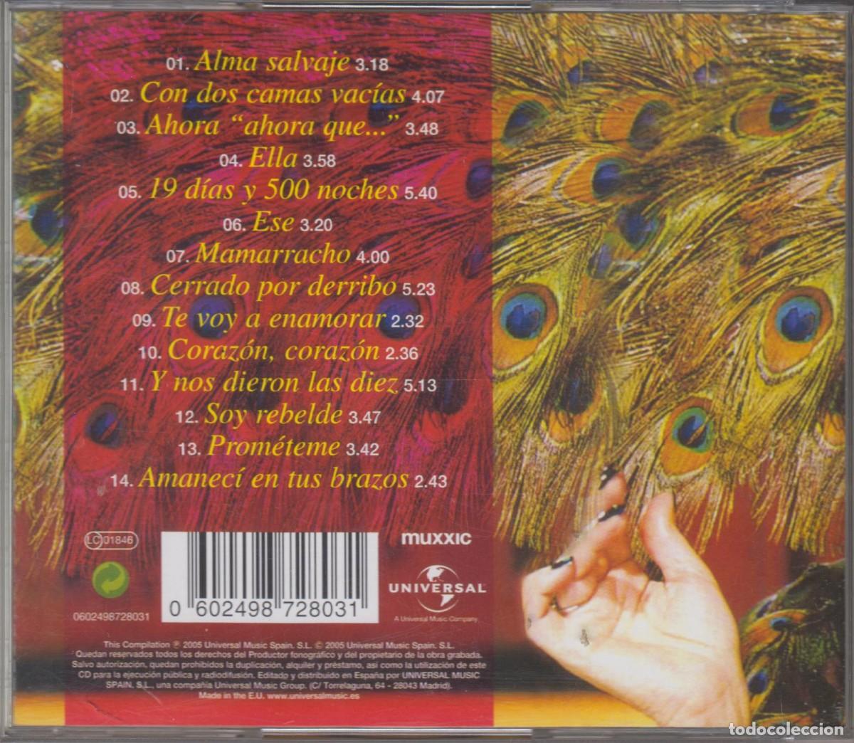 CDs de m&uacute;sica: Mar&iacute;a Jim&eacute;nez cd Genio y Figura 2005 - Foto 2
