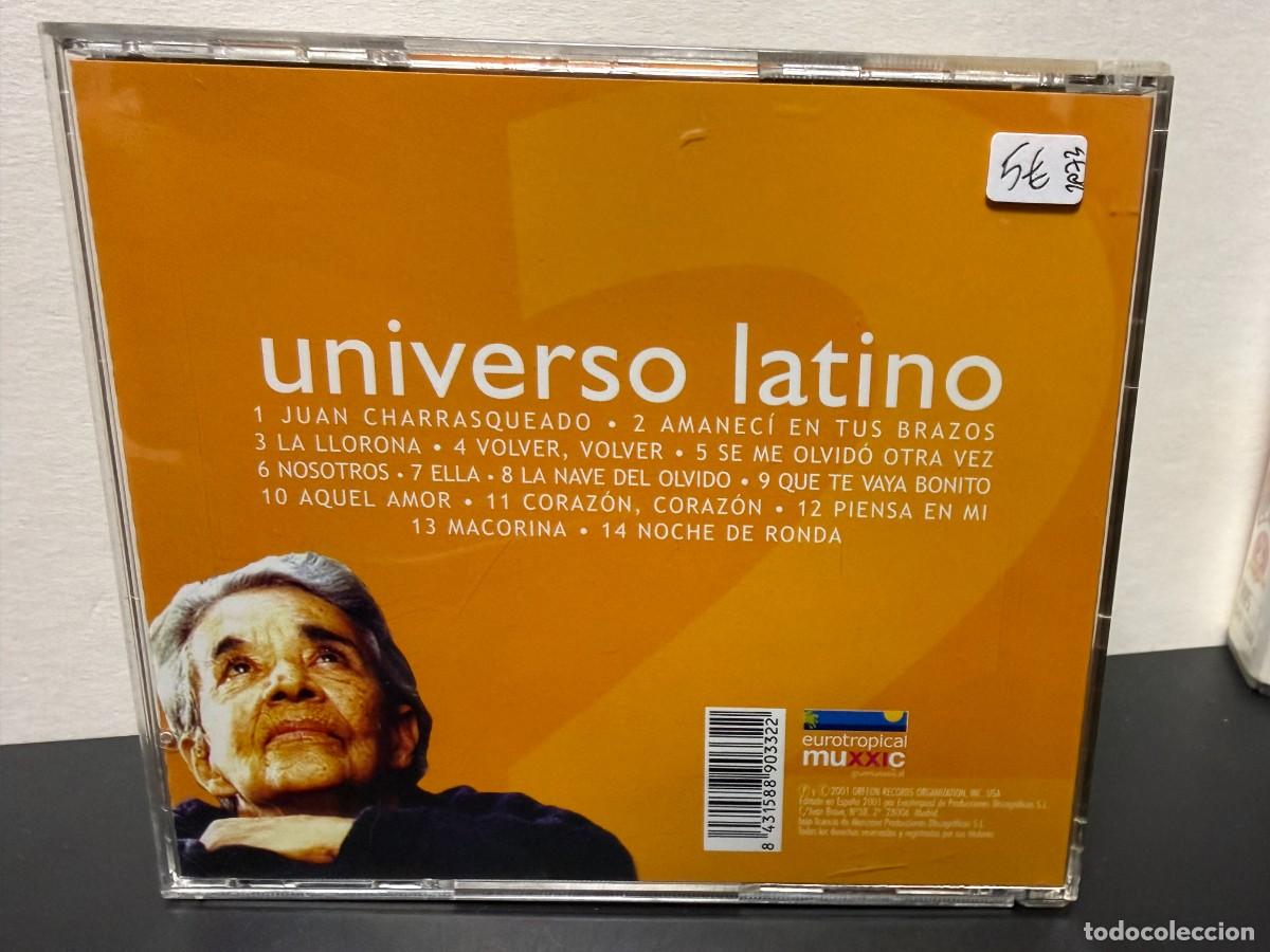CDs de m&uacute;sica: Chavela Vargas - Universo Latino 2 (CD) - Foto 2
