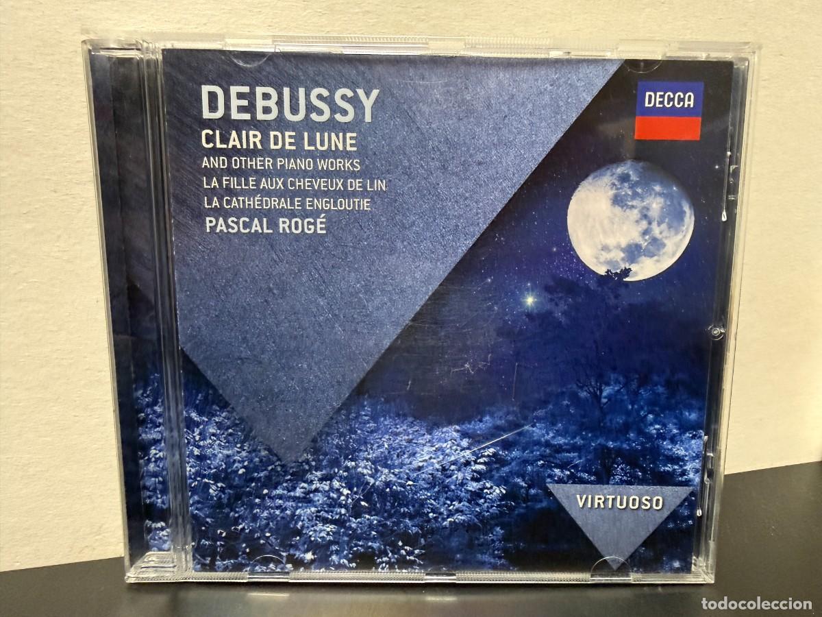 CDs de m&uacute;sica: Debussy - Pascal Rog&eacute; - Clair De Lune (CD) - Foto 1