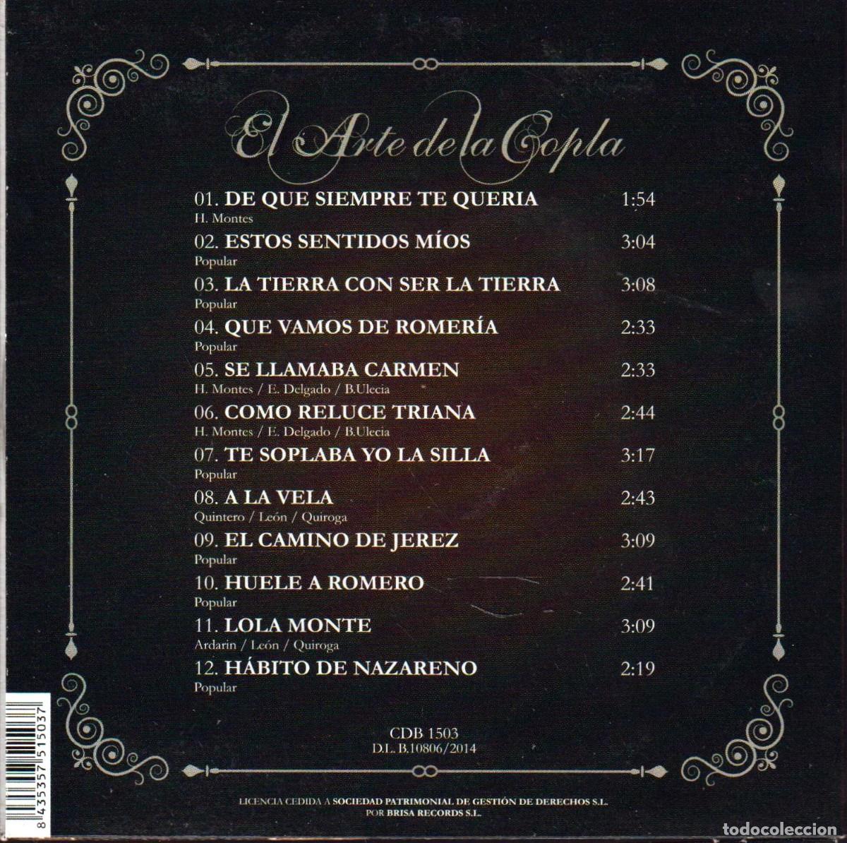 CDs de m&uacute;sica: CDs. El arte de la Copla - Foto 8
