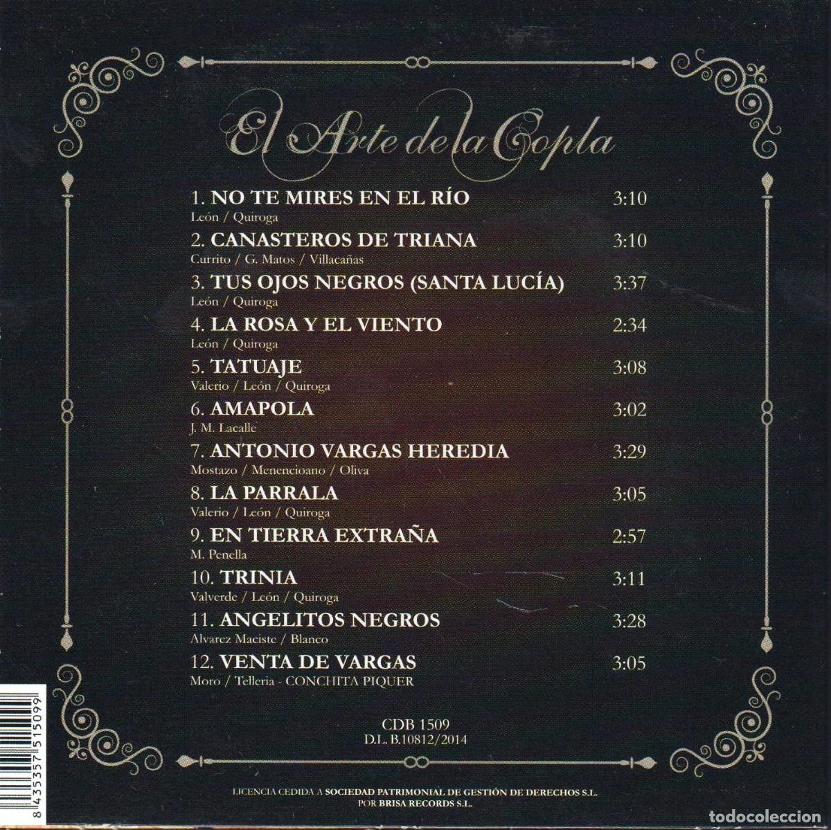 CDs de m&uacute;sica: CDs. El arte de la Copla - Foto 16