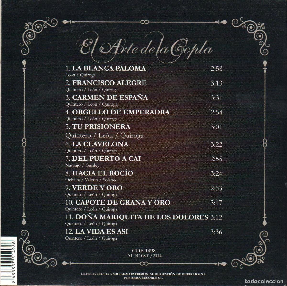CDs de m&uacute;sica: CDs. El arte de la Copla - Foto 22