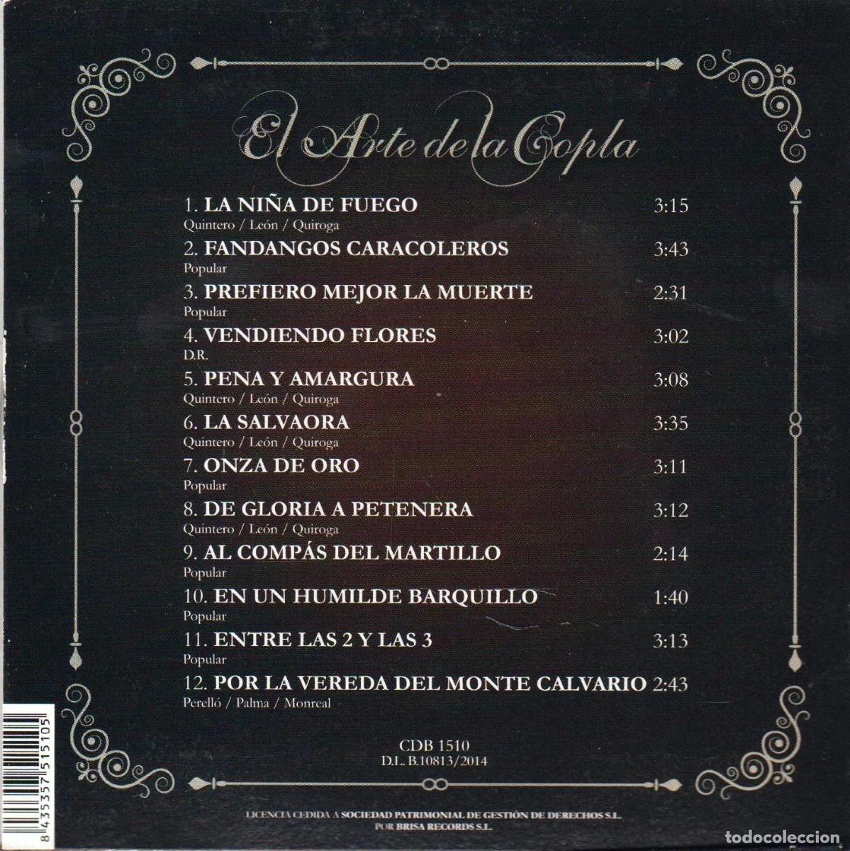 CDs de m&uacute;sica: CDs. El arte de la Copla - Foto 30