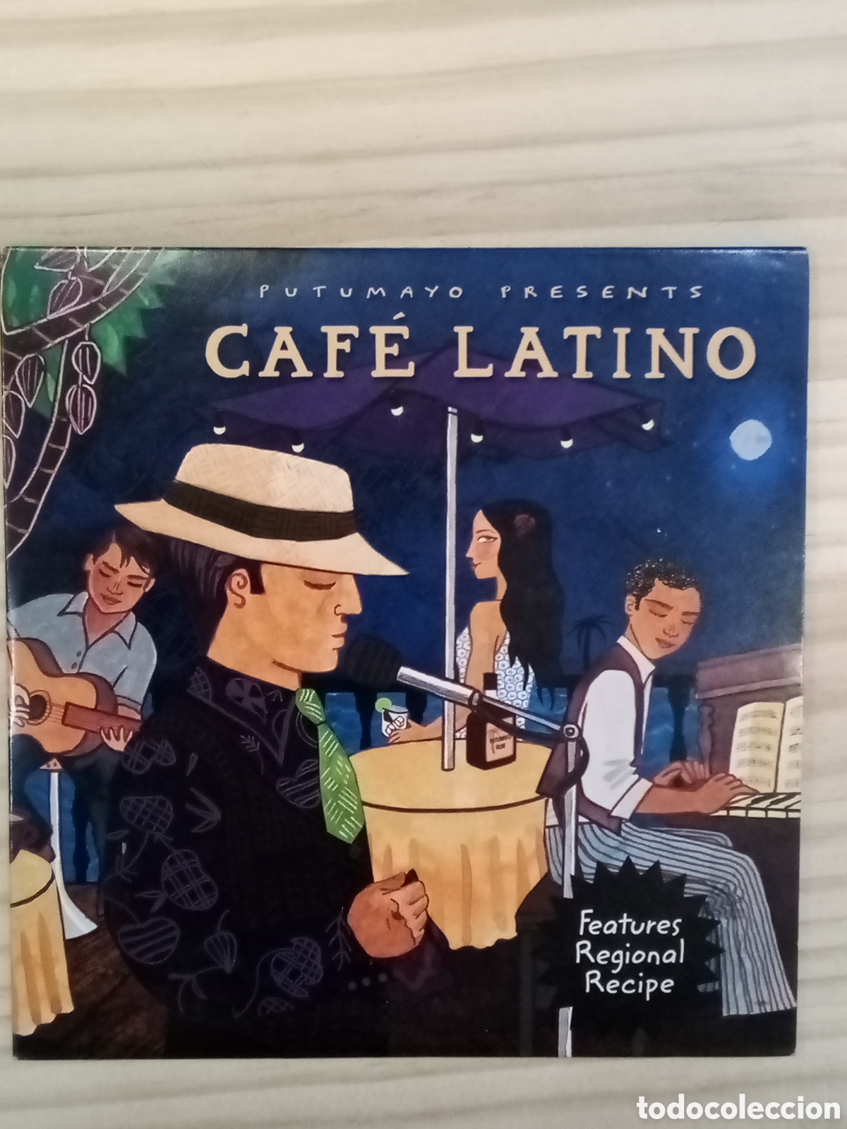 CDs de m&uacute;sica: CD Caf&eacute; Latino - Putumayo - Foto 1