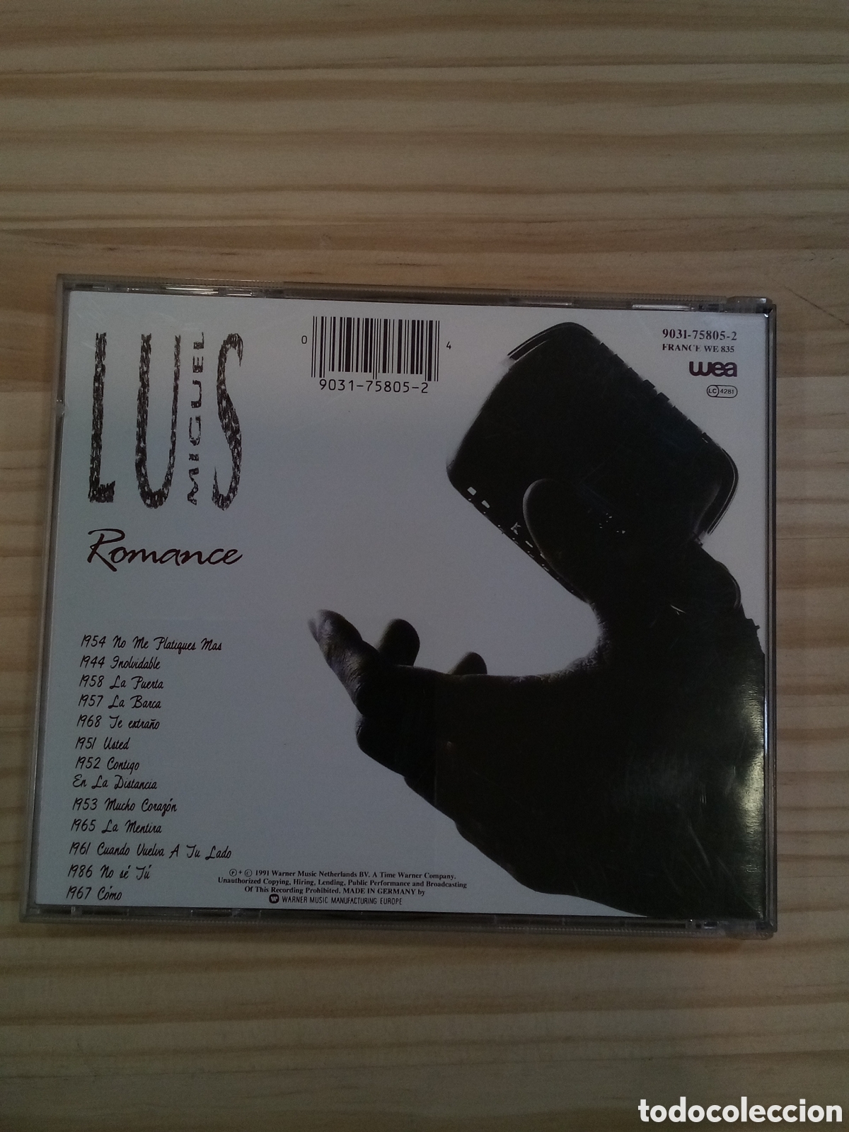 CDs de m&uacute;sica: CD Romance - Luis Miguel - Foto 2