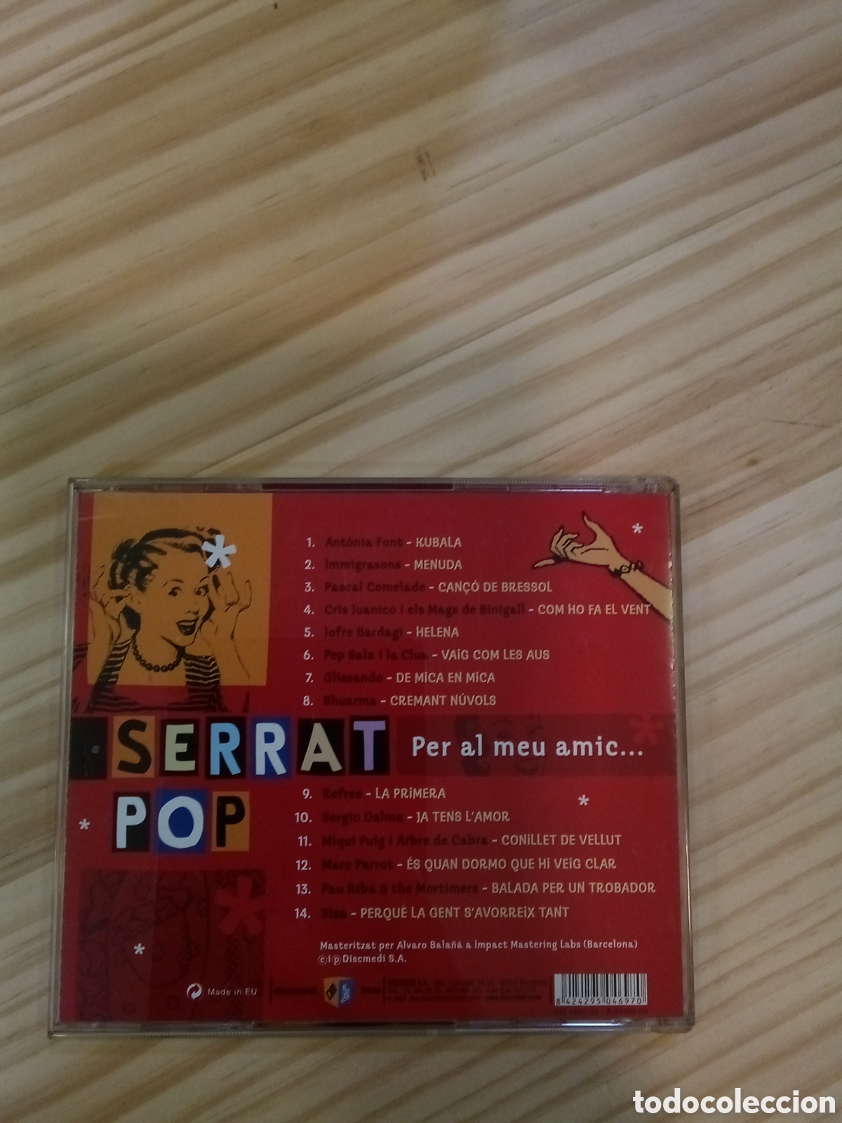 CDs de m&uacute;sica: CD Serrat Pop - Joan Manuel Serrat - Foto 2