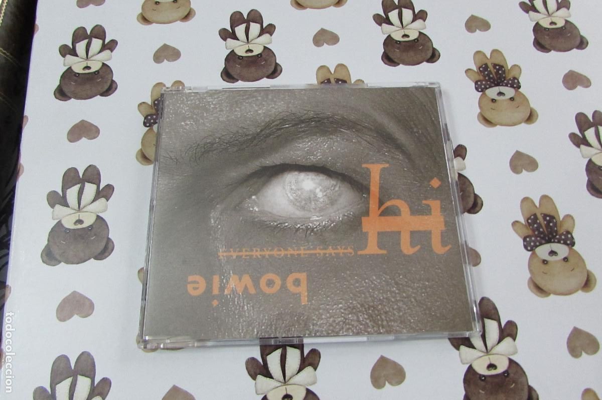 CDs de m&uacute;sica: EVERYONE SAYS hi bowie Cd single - Foto 1