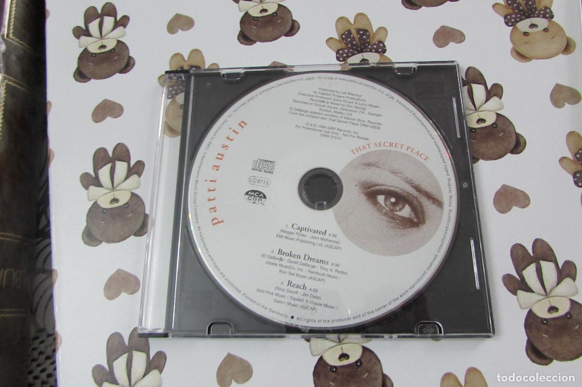 CDs de m&uacute;sica: PATTI AUSTIN-THAT SECRET PLACE CD SINGLE - Foto 1
