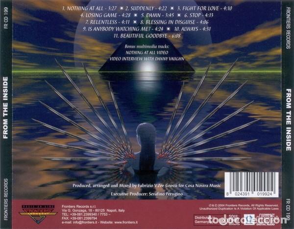 CDs de m&uacute;sica: FROM THE INSIDE (2004) DANNY VAUGHN, TYKETTO - Foto 2