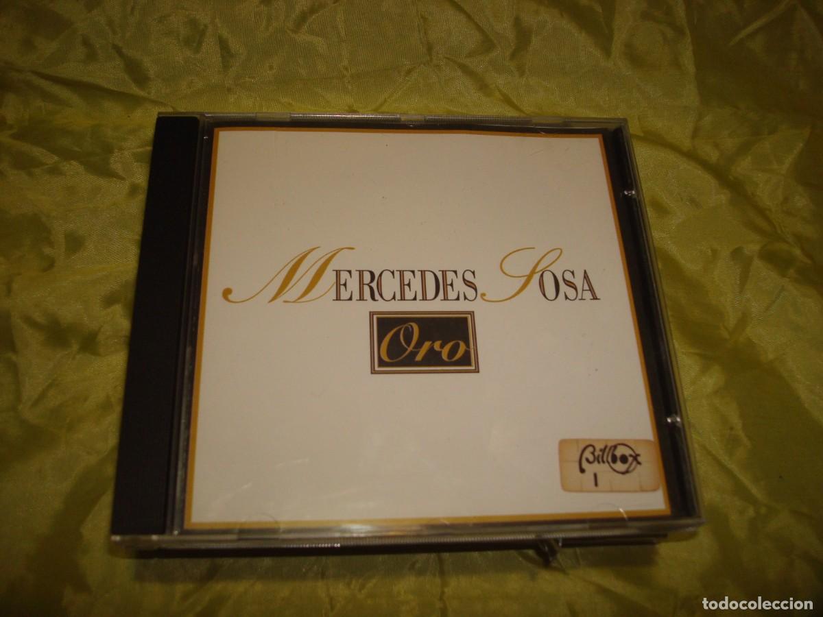 CDs de m&uacute;sica: MERCEDES SOSA. ORO. CD. IMPECABLE(#) - Foto 1