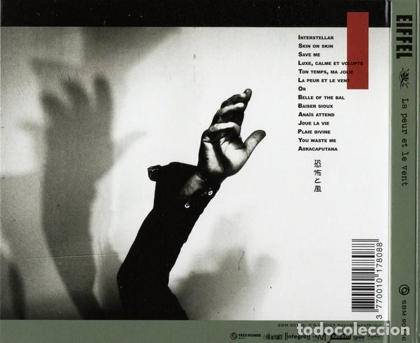 CDs de m&uacute;sica: Eiffel - La peur et le vent (precintado) - Foto 2